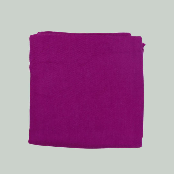 TØRKLÆDE MED CASHMERE - MØRK PINK