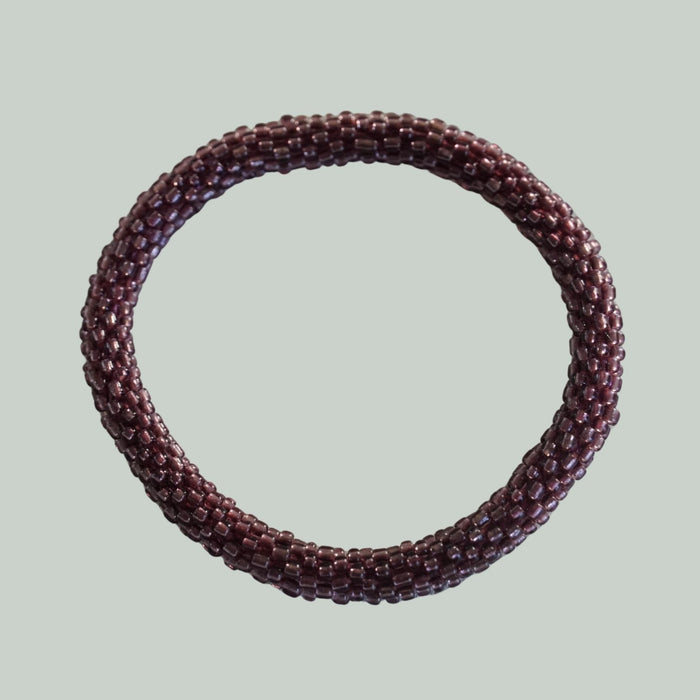 ROLL-ON PERLEARMBÅND - simple purple