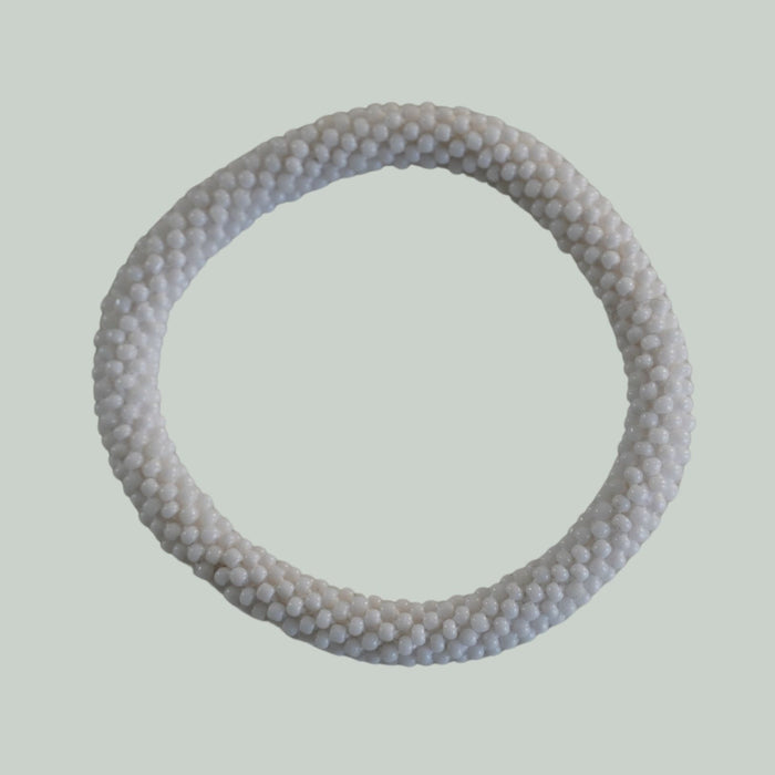 ROLL-ON PERLEARMBÅND - simple white