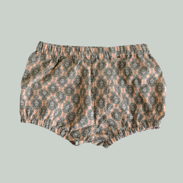 BLOOMERS - Trolde- Lys Aprikos/Grøn