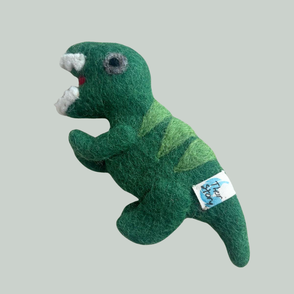 FINGERDUKKE - FILT -T-REX