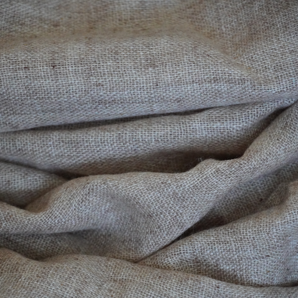 Tørklæde - CASHMERE/MERINOULD - beige